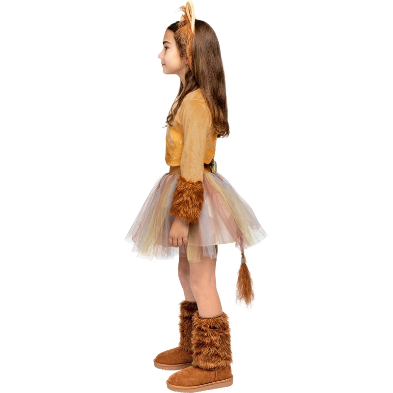 Disfraz de Leona para niña Perfil