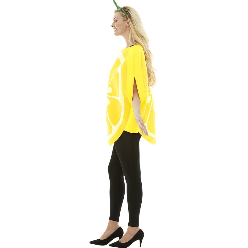 Disfraz de Limón Amarillo adulto unisex Perfil
