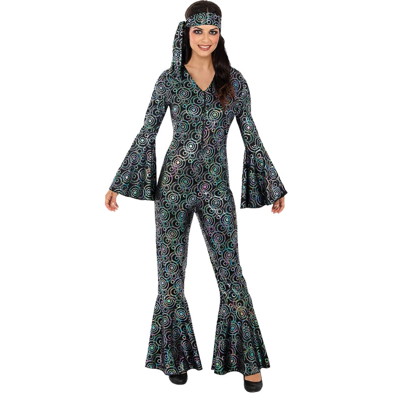 Disfraz de Diva Disco Años 70 para mujer Bis