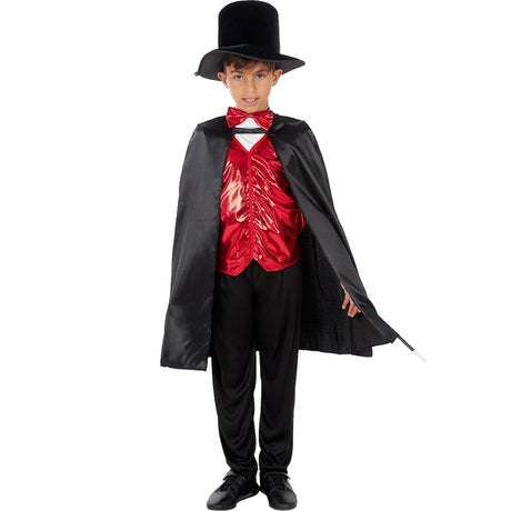 Disfraz de Mago Abracadabra para niño Bis