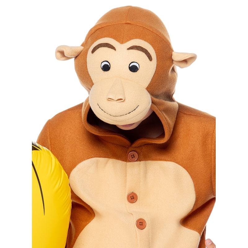 Disfraz de Mono Onesie infantil Detalle