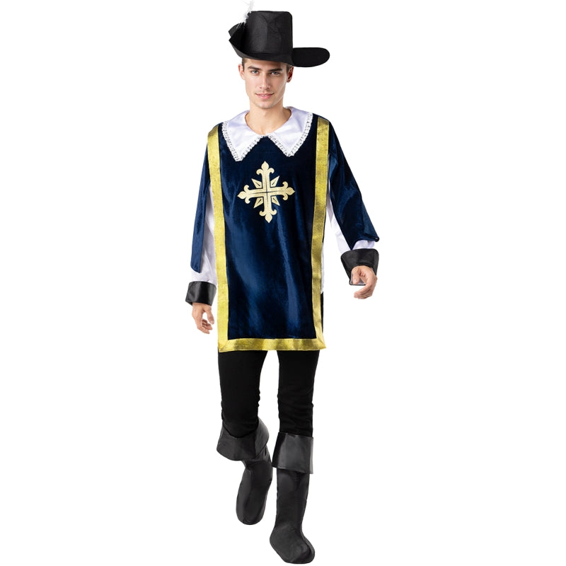 Disfraz de Mosquetero Aramis para hombre Bis