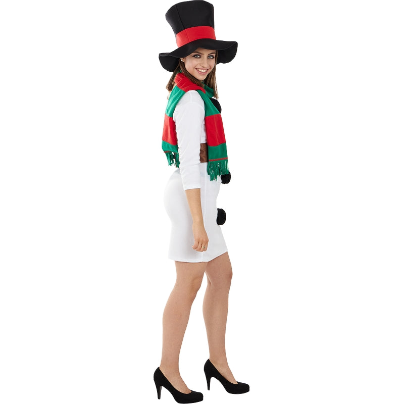 Disfraz de Muñeco de Nieve para mujer Perfil