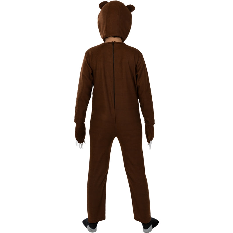 Disfraz de Oso Pardo del bosque infantil Espalda