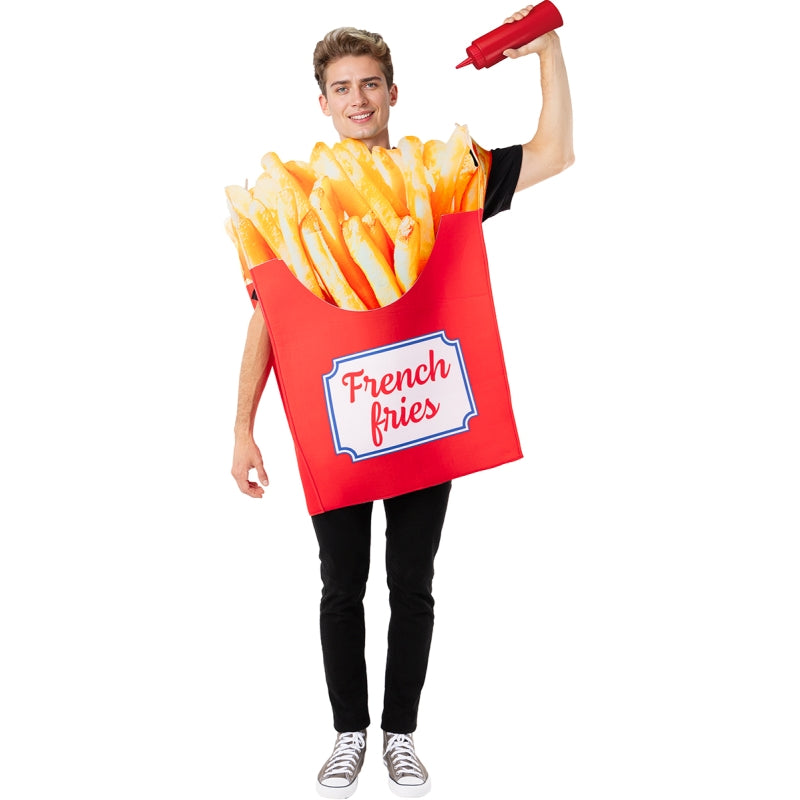 Disfraz de Ración de Patatas Fritas adulto unisex