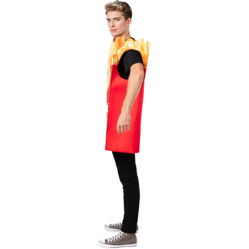 Disfraz de Ración de Patatas Fritas adulto unisex Perfil
