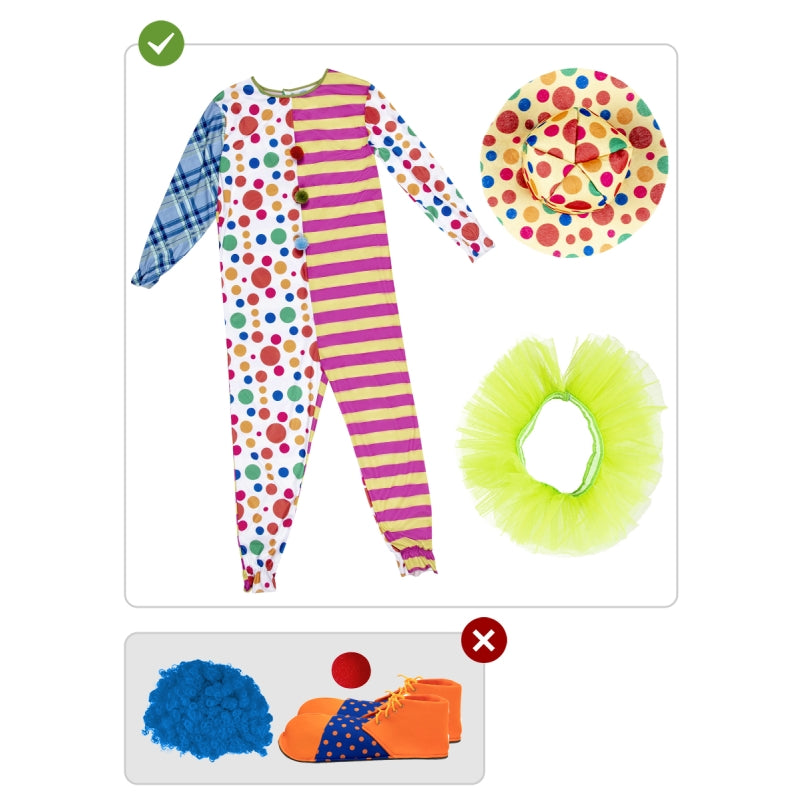 Disfraz de Payaso Deluxe para hombre Contenido