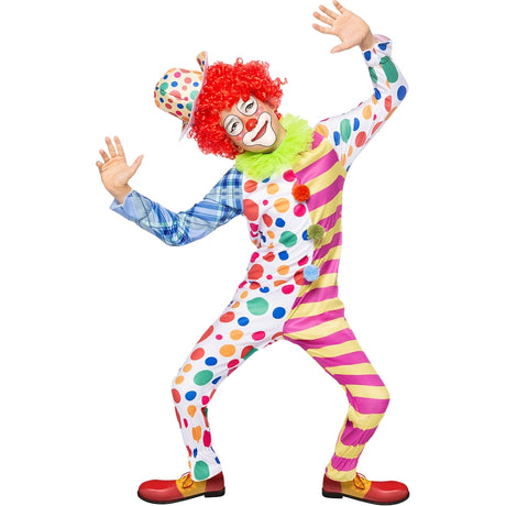 Disfraz de Payaso Deluxe para niño Bis