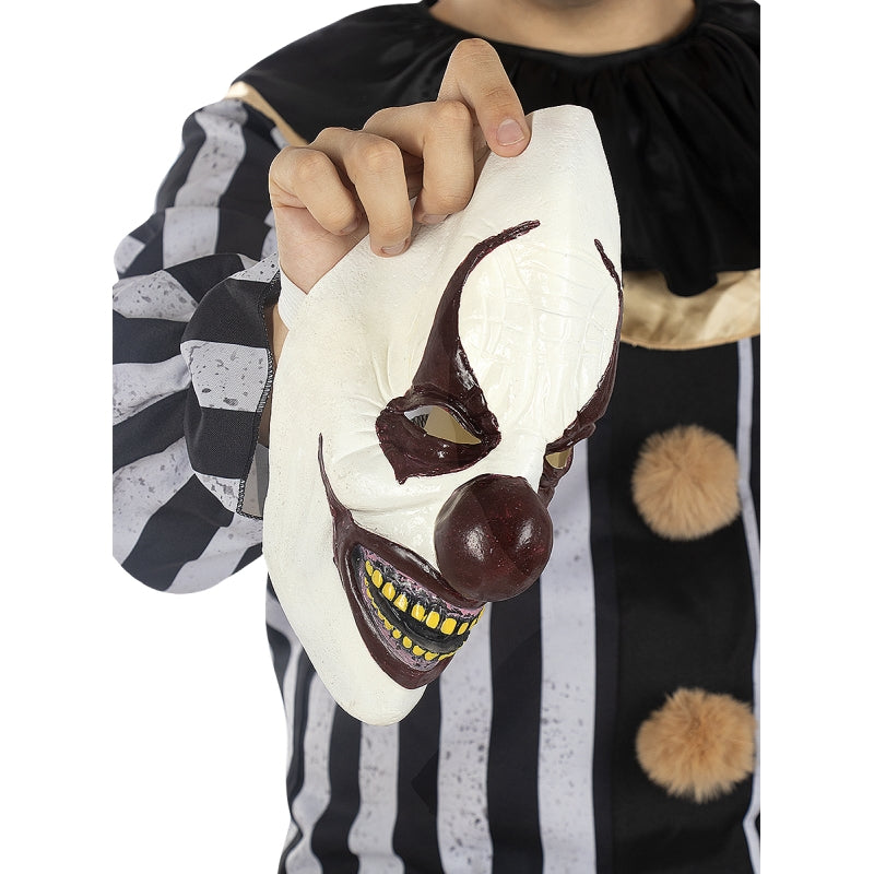 Disfraz de Payaso Macabro para hombre Detalle Bis