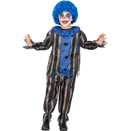Disfraz de Payaso Sanguinario para niño Bis