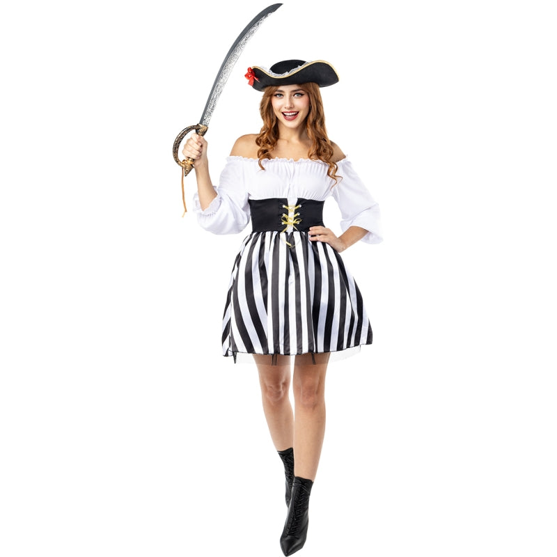 Disfraz de Pirata Filibustero para mujer