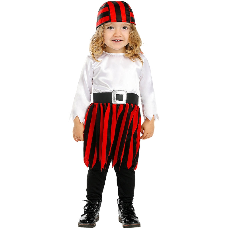 Disfraz de Pirata niña - Colección Bucanero para bebé
