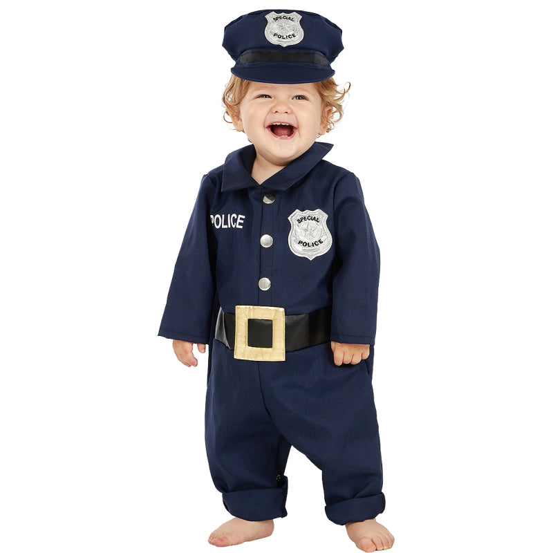 Disfraz de Agente especial de Policía para bebé Bis