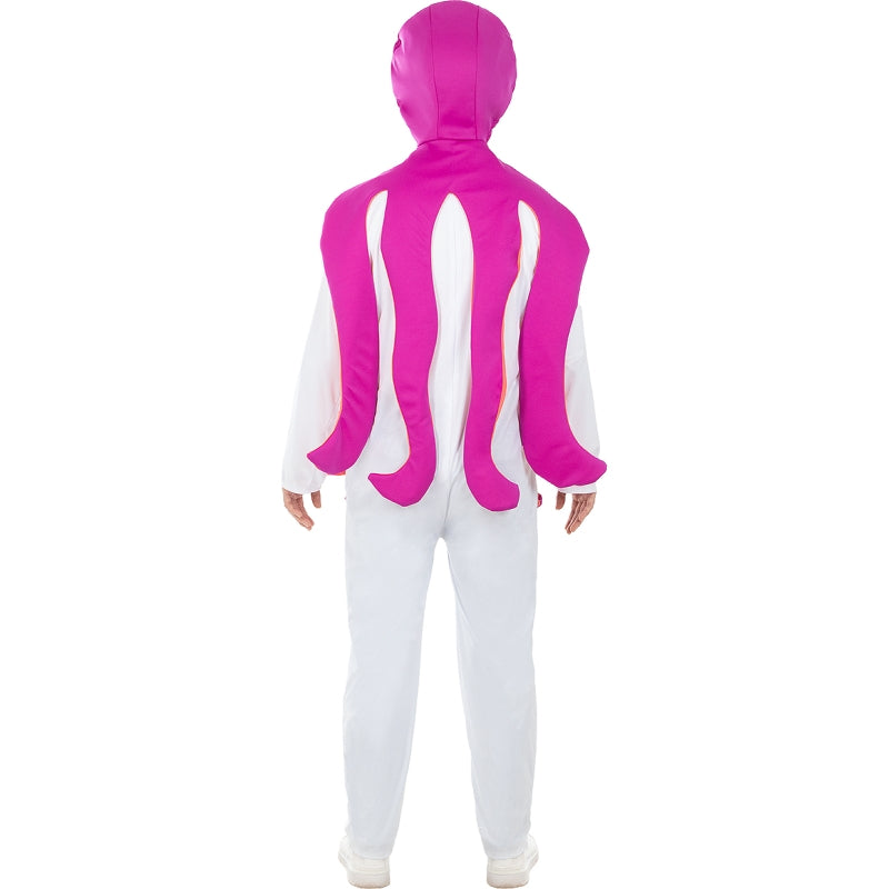 Disfraz de Pulpo Perla adulto unisex Espalda