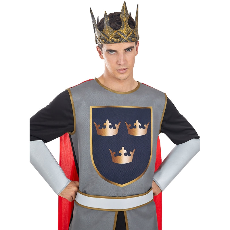 Disfraz de Rey Arturo para hombre Detalle