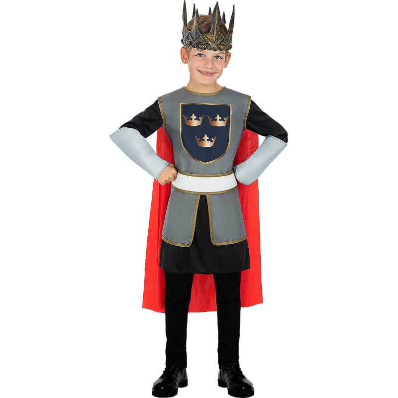 Disfraz de Rey Arturo Clásico para niño