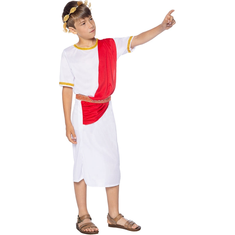 Disfraz de Príncipe Romano para niño Bis