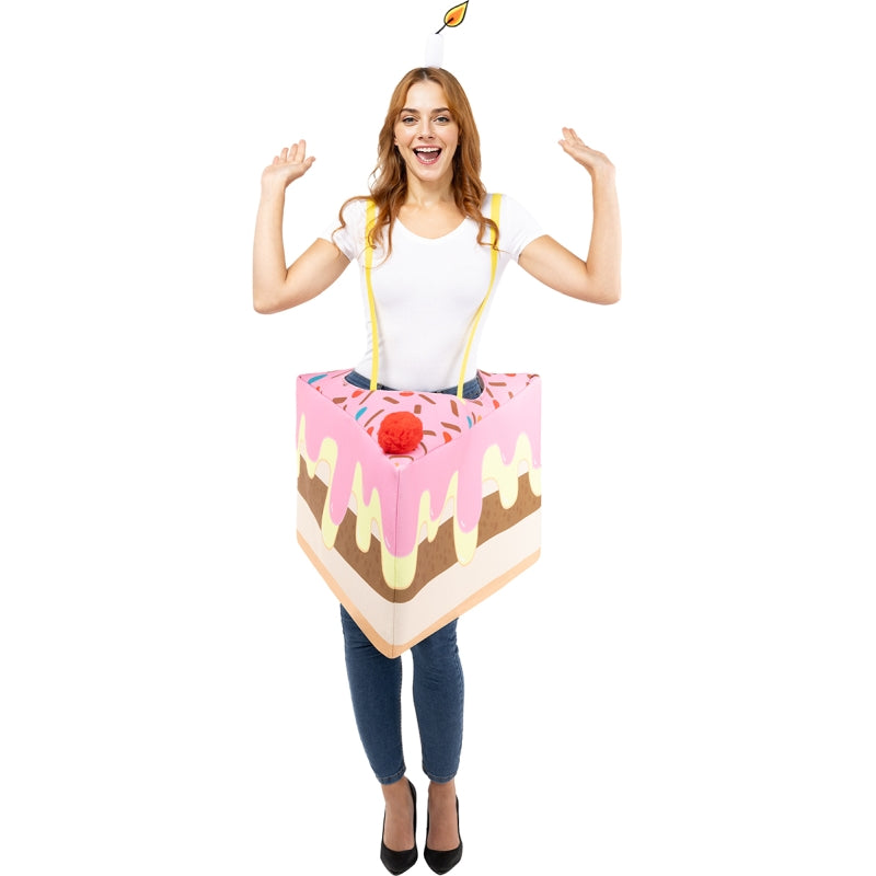 Disfraz de Pastel de Cumpleaños adulto unisex Bis
