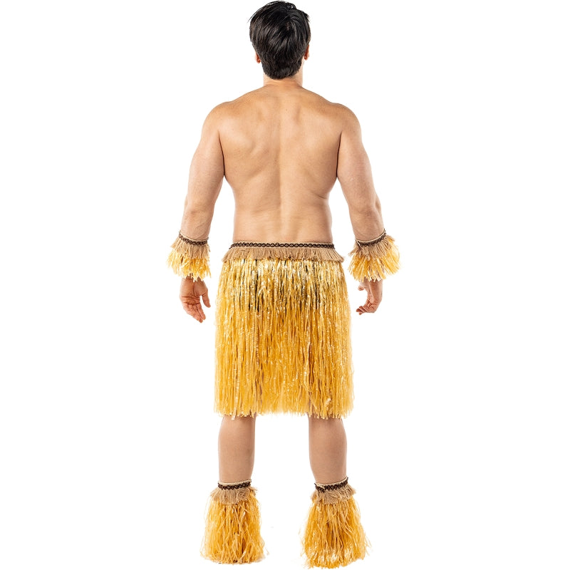 Disfraz de Zulú adulto unisex Espalda