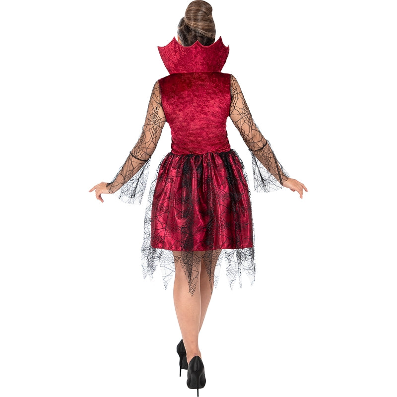 Disfraz de Vampiresa de la Noche para mujer Espalda