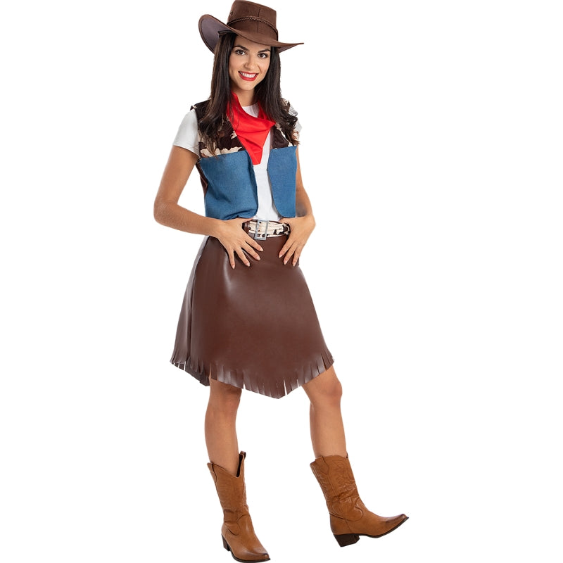 Disfraz de Vaquera para mujer Bis