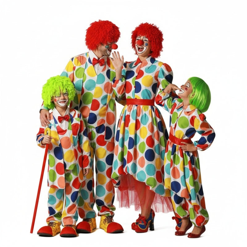 Groupe Clowns Amusants