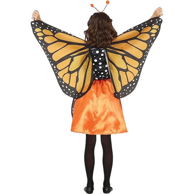 Déguisement Papillon avec des ailes fille