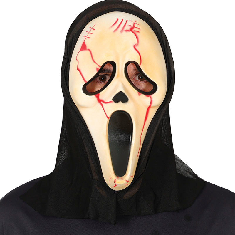 Masque Scream avec sang