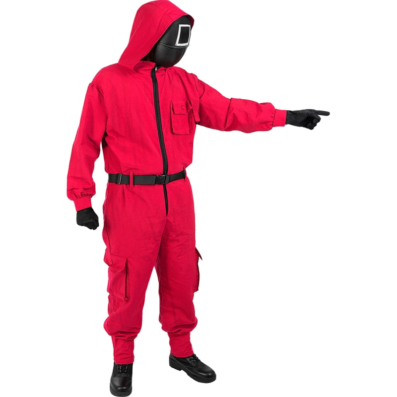 Disfraz de Mono El Juego del Calamar - Oficial Netflix adulto unisex Perfil