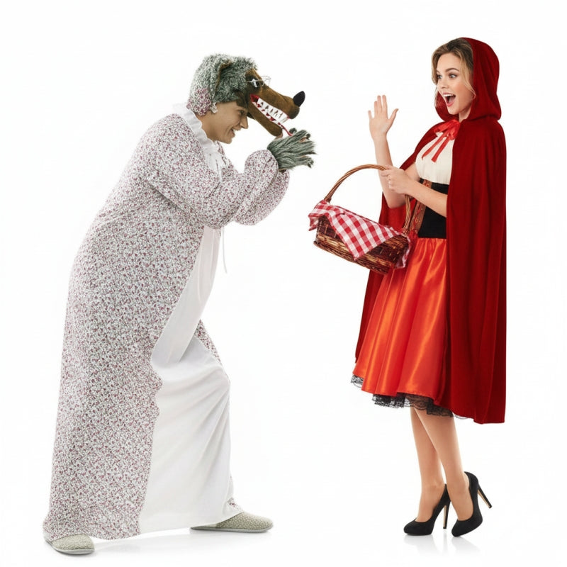 Déguisements Loup et Chaperon Rouge