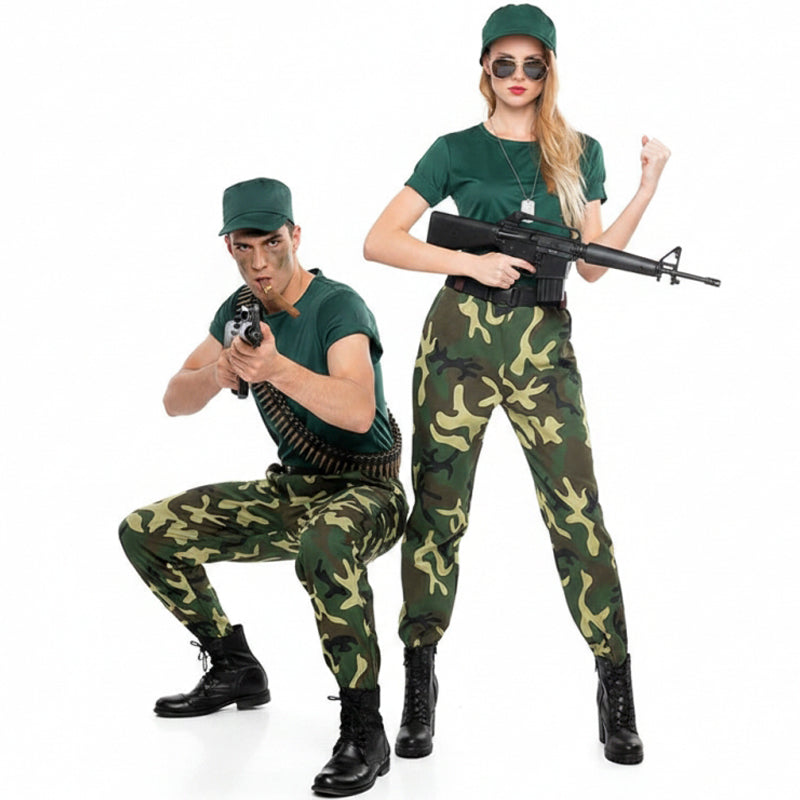 Déguisements Soldats Paramilitaires