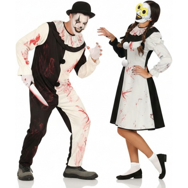 Couple de masques Arlequins Terrifier