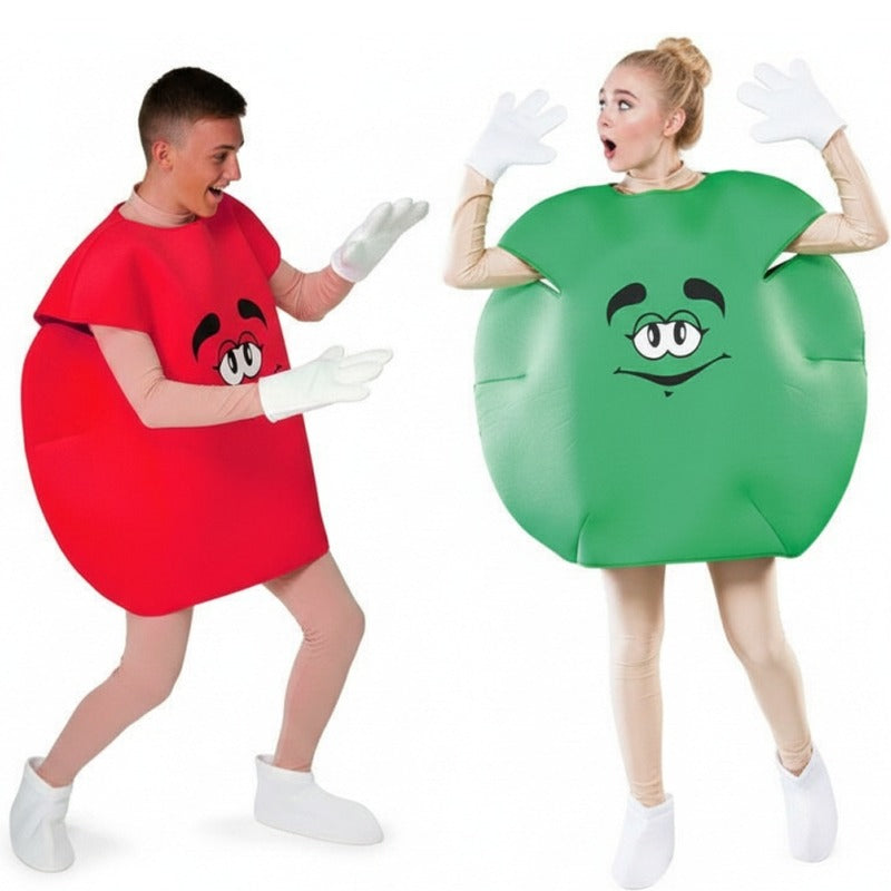 Déguisements Bonbons - Rouge et Vert