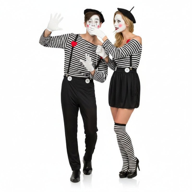 Déguisements Mimes Clowns