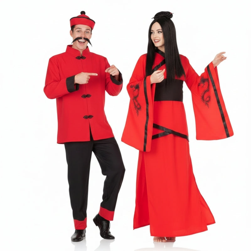 Déguisements Chinois Rouges