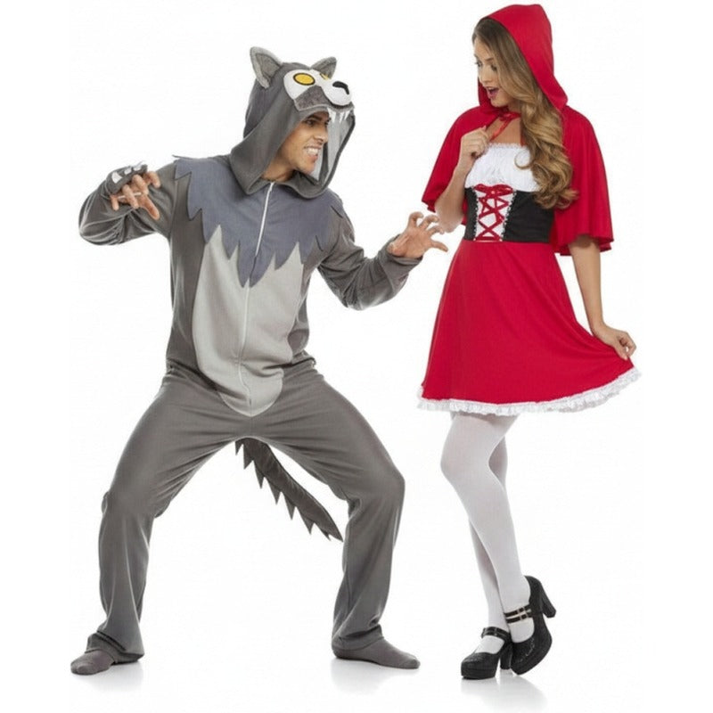 Déguisements Loup et Chaperon Rouge Luxe