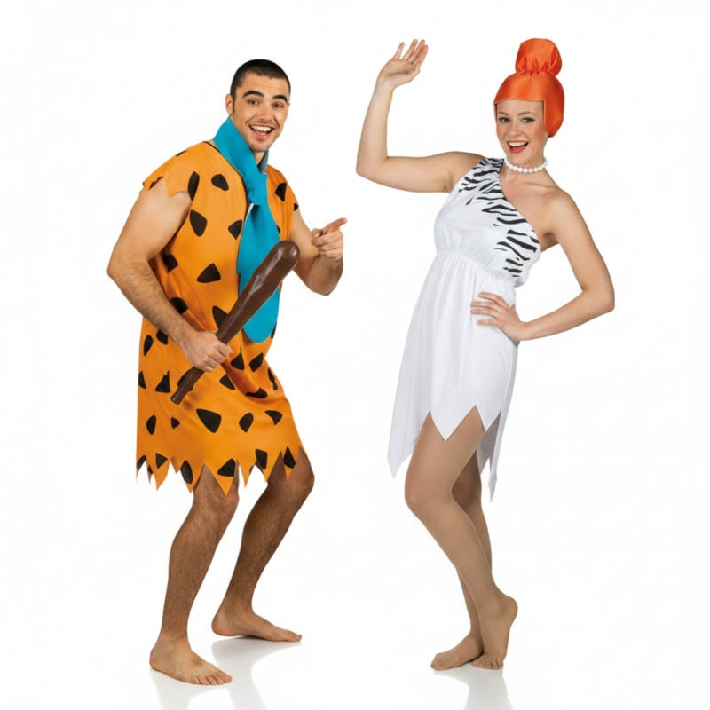 Déguisements Fred et Wilma Pierrafeu