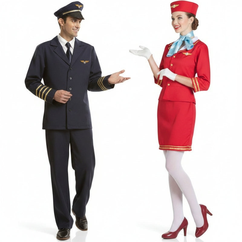 Déguisements Équipage Aérien