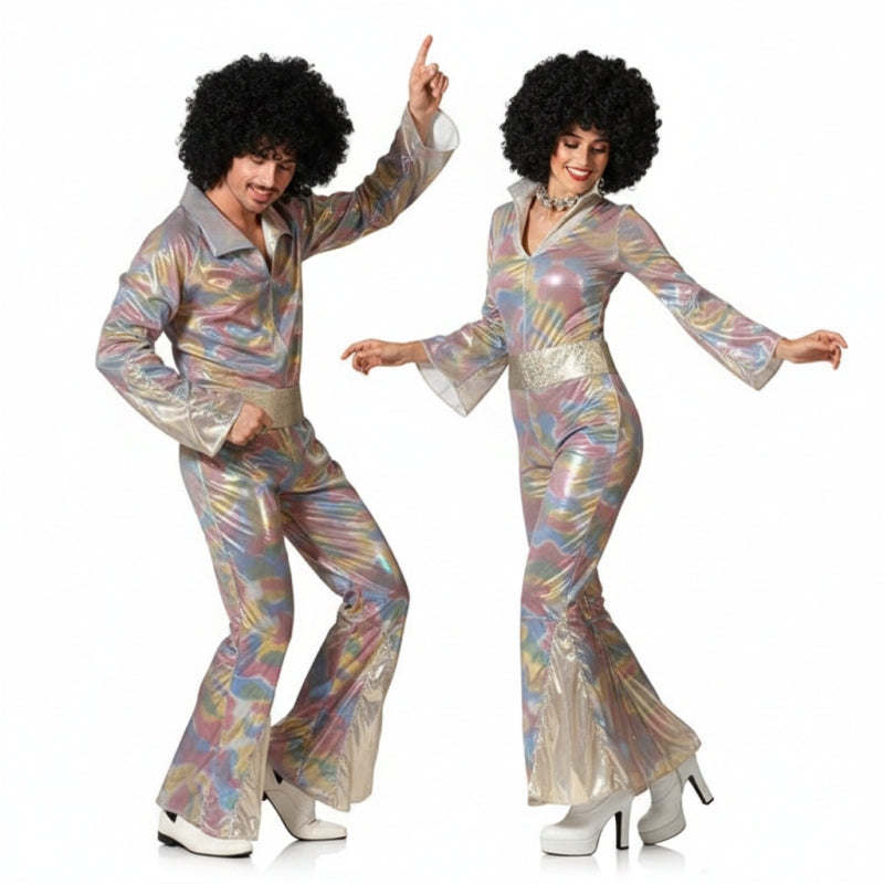 Déguisements Disco Multicolore