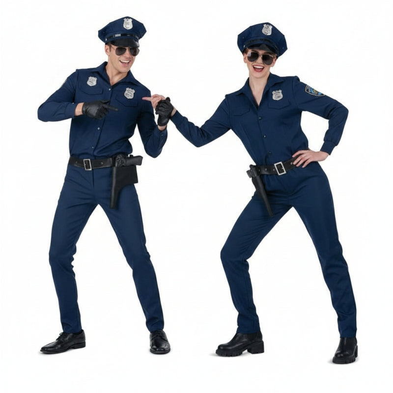 Déguisements Policiers Bleus