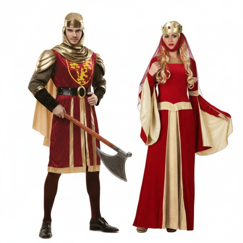 Déguisements Médiévaux Grenats