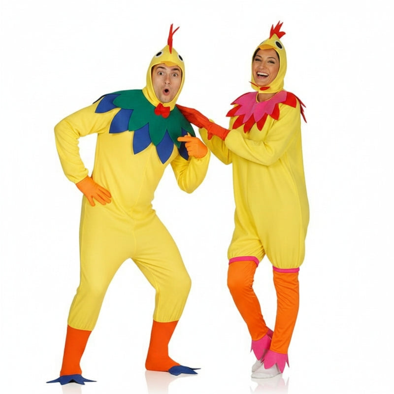 Déguisements Volaille Multicolore