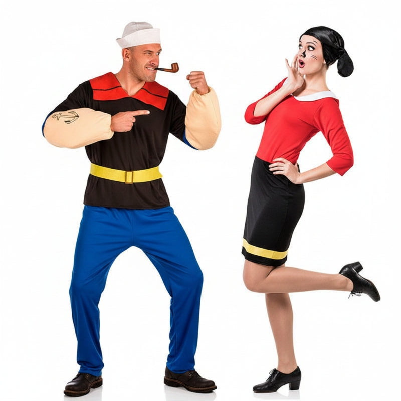 Déguisements Popeye Le Marin et Olivia
