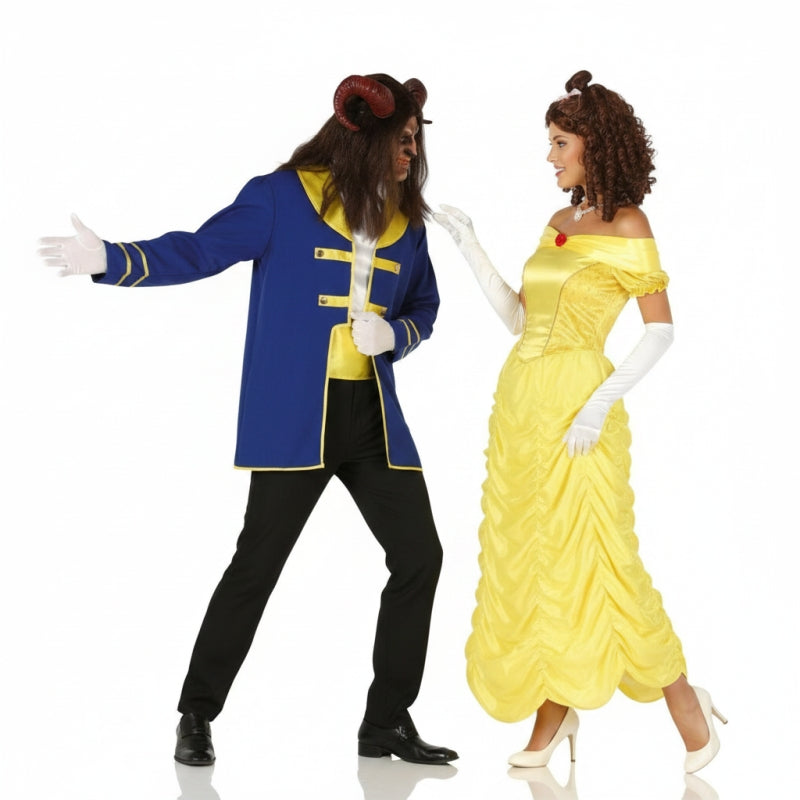 Déguisements La Bête et Princesse Belle