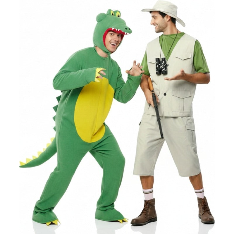 Déguisements Explorateur et Crocodile Sauvage