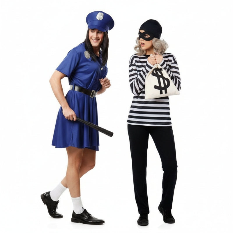 Déguisements Policier et braqueur