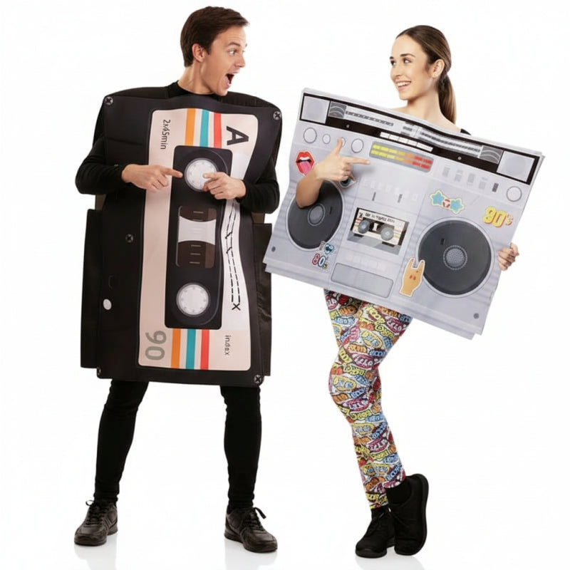 Déguisements Radiocassette et cassette