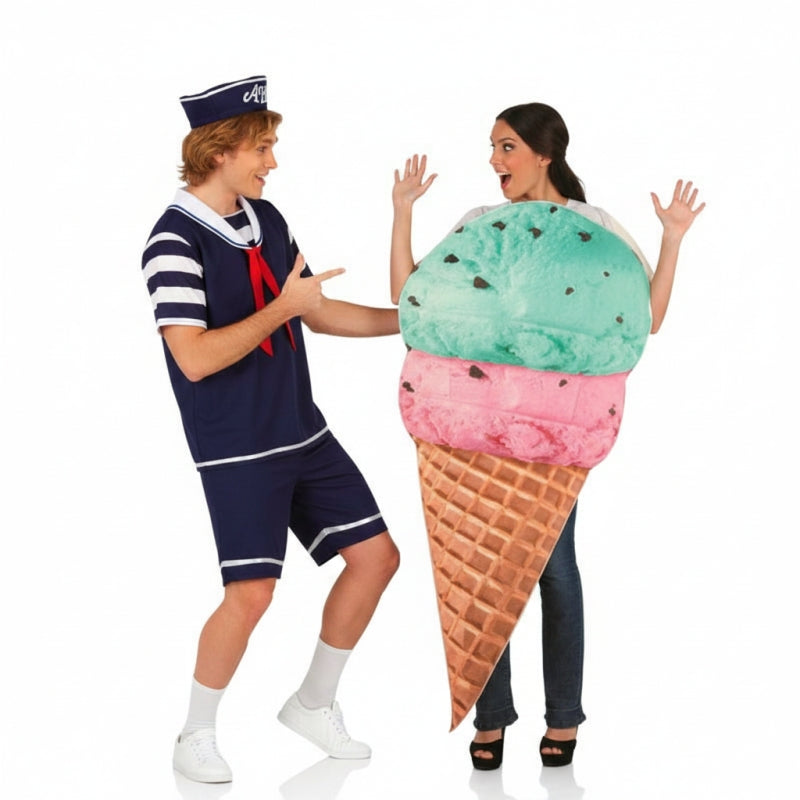 Déguisements Vendeur de glace et crème glacée
