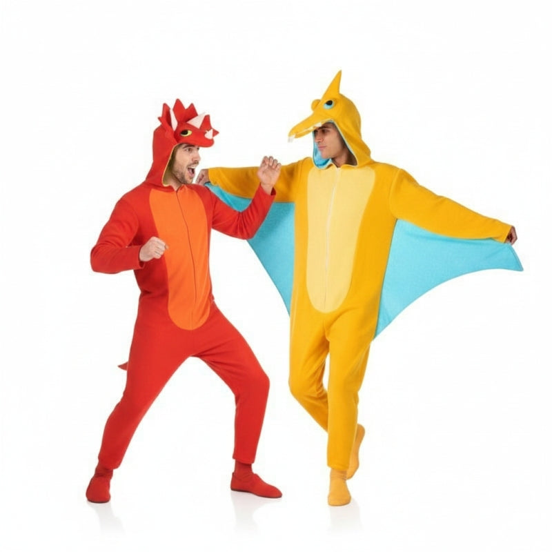 Déguisements Triceratops et Ptérodactyle