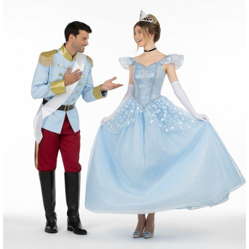 Déguisements Prince et Cendrillon Deluxe